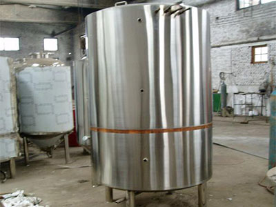 1000L啤酒设备_冰水罐 Ice water tank