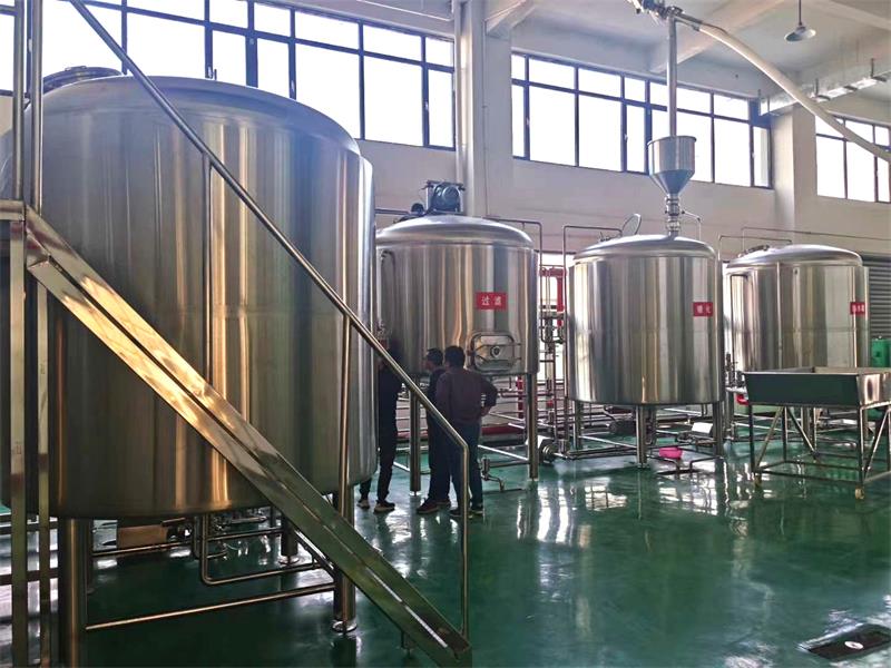 中小型精酿啤酒厂设备2500L糖化系统