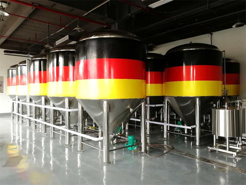中小型精酿啤酒厂设备3000L发酵罐