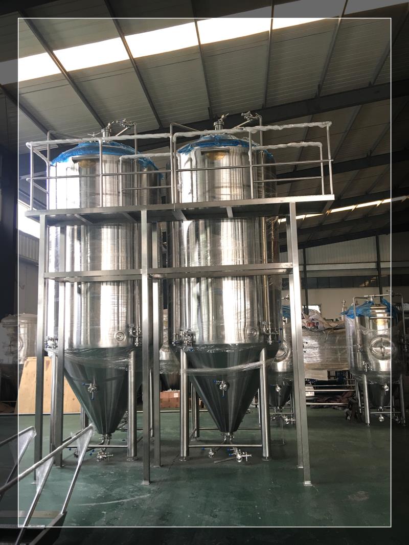 中小型精酿啤酒厂设备6000L发酵罐