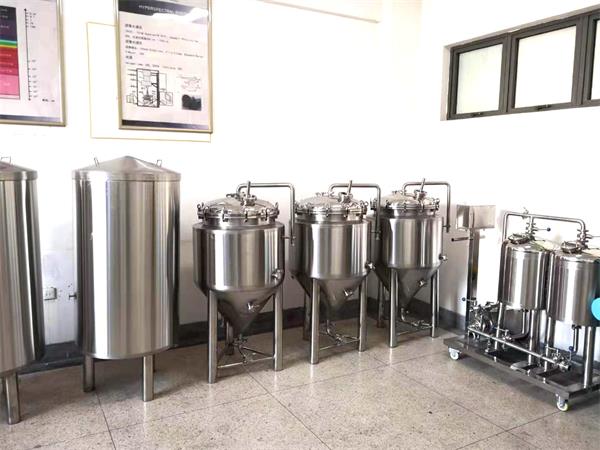申晖国际50L发酵罐教学实验啤酒设备