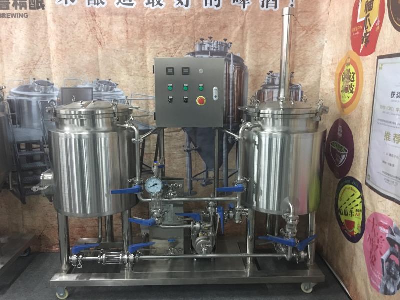 家酿型啤酒设备60L2器糖化