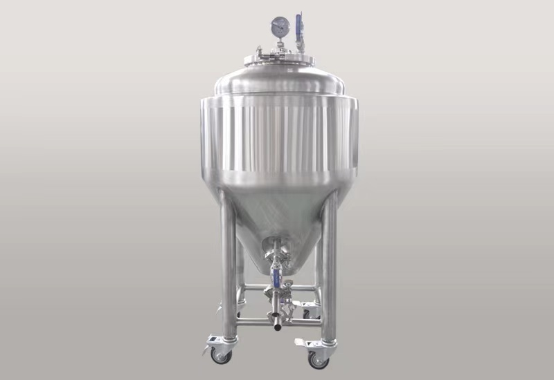 家酿型啤酒设备60L可移动式发酵罐